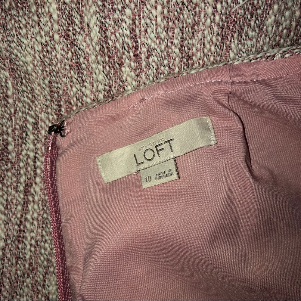 Pink LOFT skirt - Picture 6 of 6